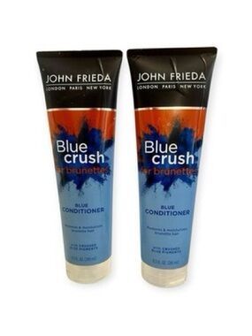 John Frieda Blue Crush Blue Conditioner for Brunettes (Set of 2)